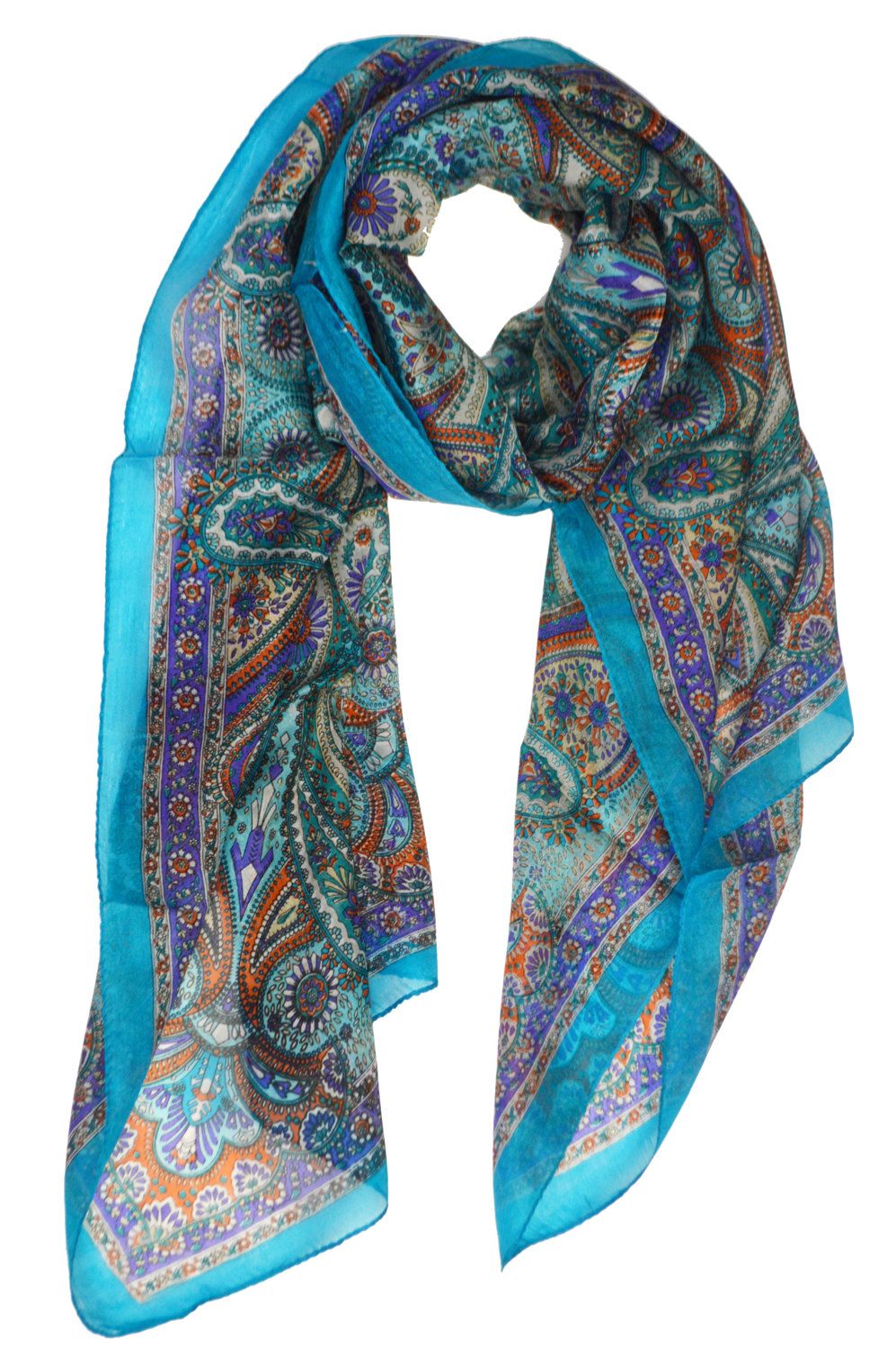 floral Printed scarves for women in dubai