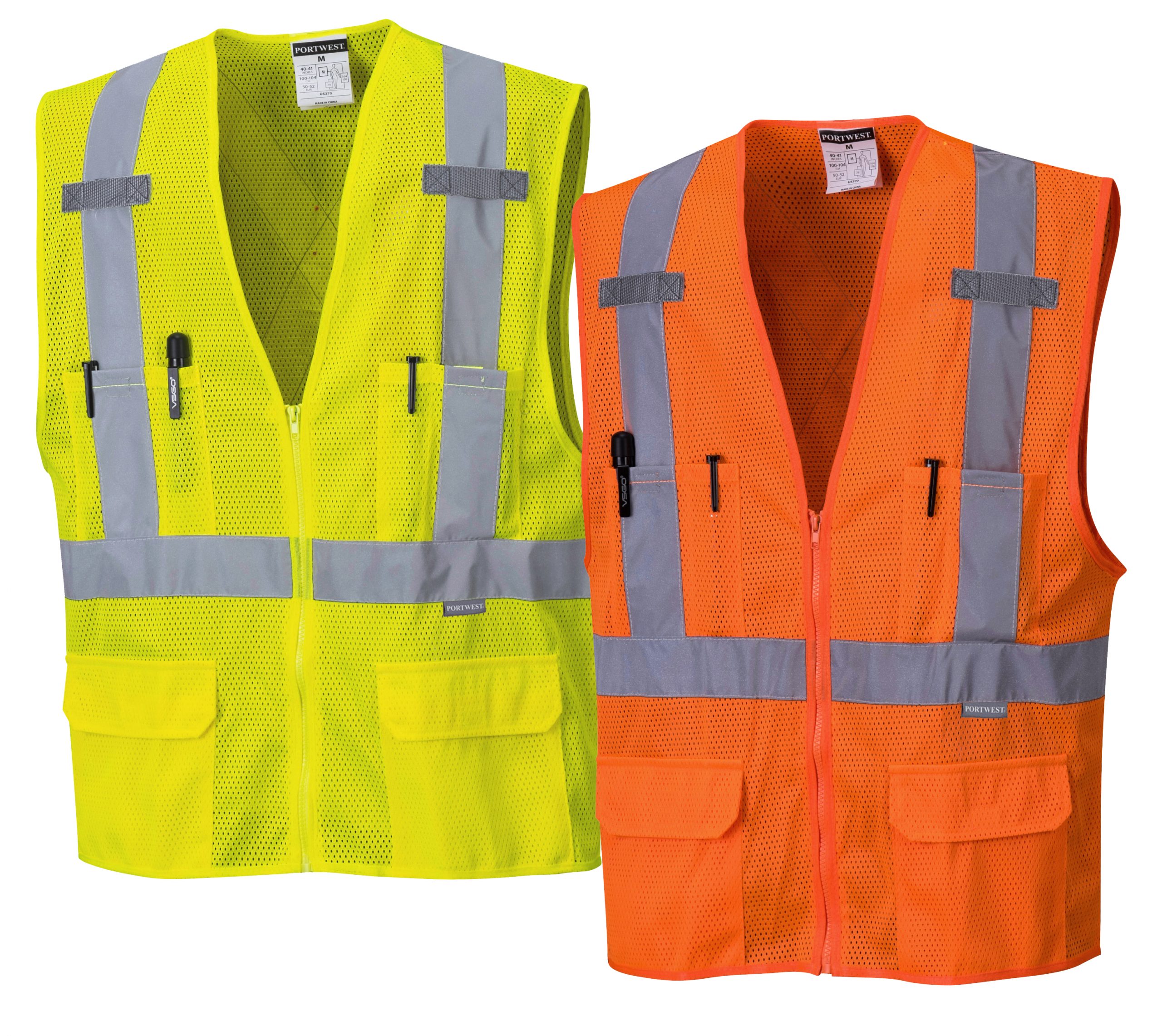 Multi colors reflective safety jackets