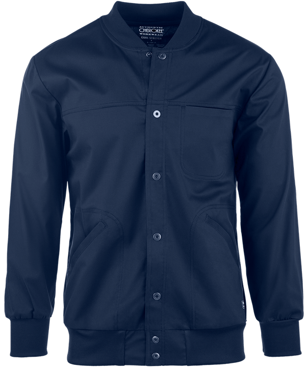 Navy Blue Scrub Jacket